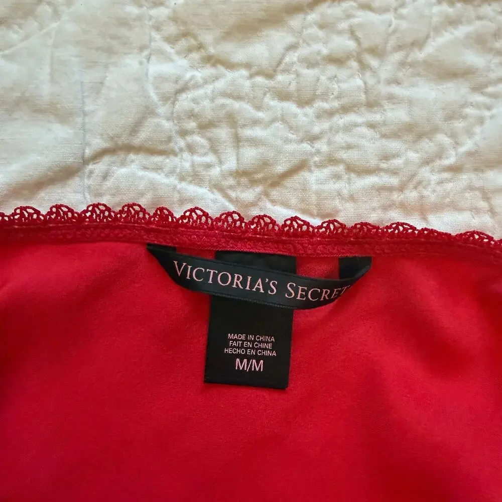 Victoria Secret red satin